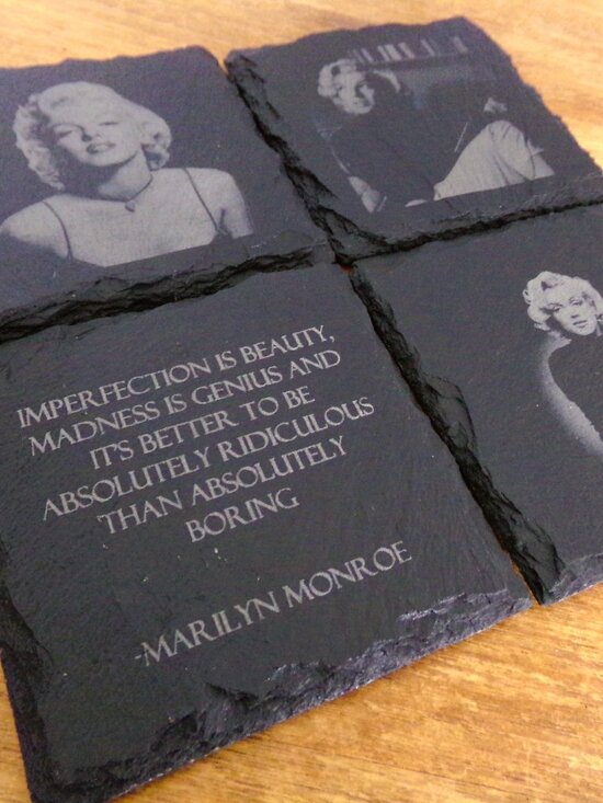 Marilyn Monroe Coasters (set of 4) - Picture 2 of 6
